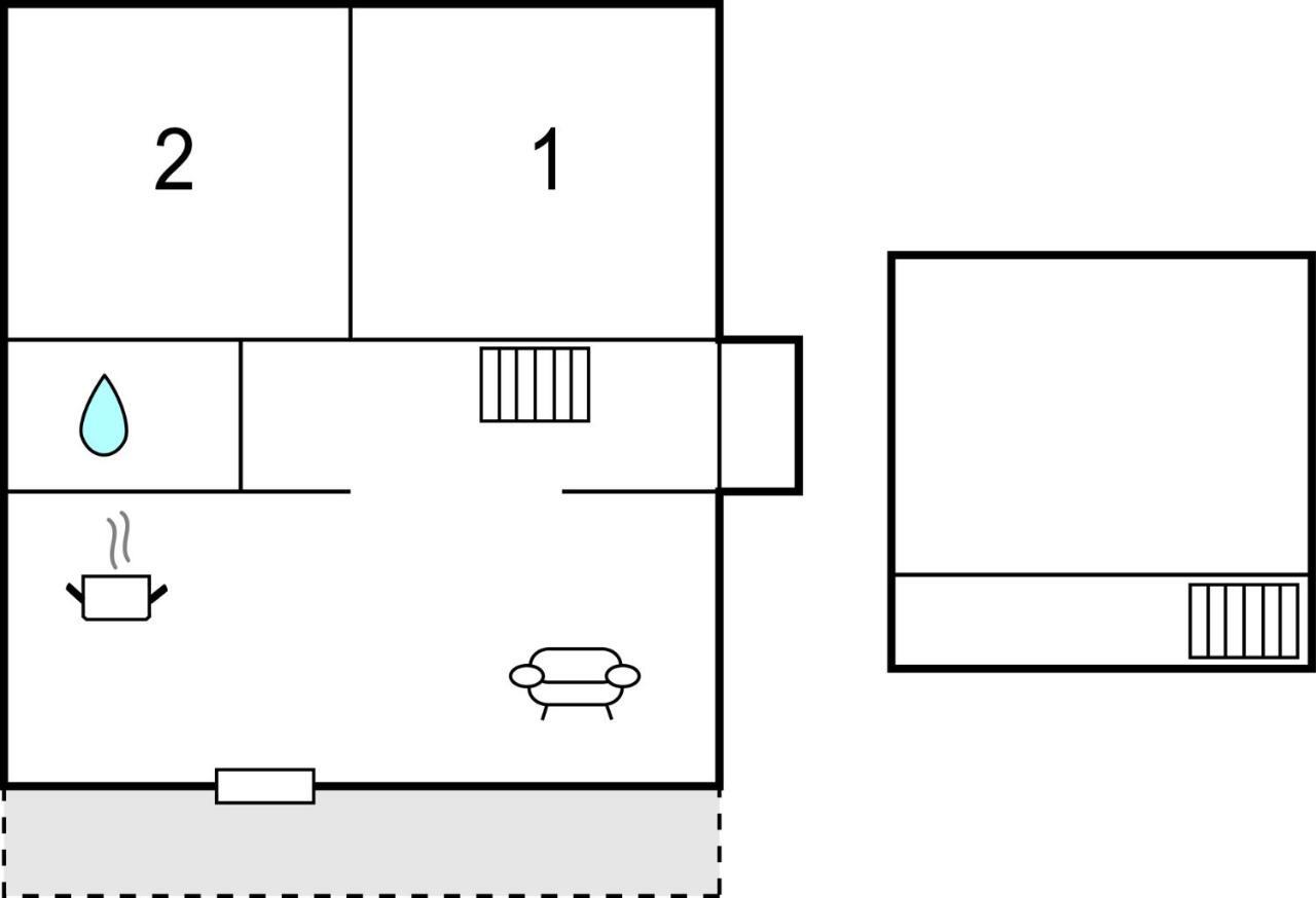 Amazing Home In Vallavik With House Sea View Vangsbygd Bagian luar foto